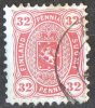 Finland 1875 32p Red Used  SG 79 - Oblitérés