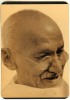 Mahatma Gandhi, Picture Postcard, India As Scan - Mahatma Gandhi