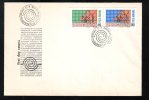 INTEREUROPEAN CULTURAL AND ECONOMIC COLLABORATION, 1970, COVER FDC, ROMANIA - EU-Organe