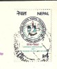 Greetings From NEPAL Soyambunath Stupa Monkey Temple Kathmandu 1990 - Nepal