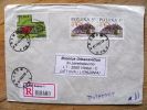 Registered Cover Sent From Poland To Lithuania, Wielkanoc Easter - Briefe U. Dokumente