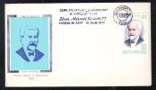 E. RACOVITA, FIRST ROMANIAN IN ANTARCTICA, 1977, SPECIAL COVER, OBLITERATION CONCORDANTE, ROMANIA - Erforscher