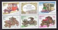RUSSIA 2002  MICHEL NO:994-8  MNH - Unused Stamps