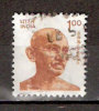 Timbre Inde République Y&T N°1085 (2) Oblitéré. Gandhi. 100 P. - Gebraucht