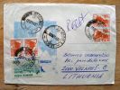 Cover Sent From Romania To Lithuania, 1994, Alpin, Hotel Bradui - Briefe U. Dokumente