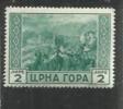 MONTENEGRO 1943 SERTO DELLA MONTAGNA L. 2 MNH - Montenegro