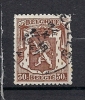 424  OBL  COB   IDEM  Y  &  T  "armoirie écusson Blason Lion"  *BELGIQUE* - 1935-1949 Petit Sceau De L'Etat