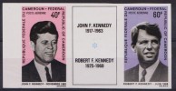 CAMEROUN 1968  IMP/NON DENT. KENNEDY   Réf 914 - Kennedy (John F.)