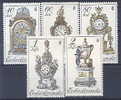 TCHECOSLOVAQUIE 2355/59 Horloges - Unused Stamps