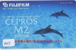 Télécarte Japon * DAUPHIN * DOLPHIN (705) Japan Phonecard * DELPHIN * GOLFINO * DOLFIJN * - Delfines