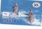 Télécarte Japon * DAUPHIN * DOLPHIN (738) Japan Phonecard * DELPHIN * GOLFINO * DOLFIJN * - Delfines