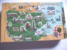 Unitid Kingdom England Lincolnshire Map Nice - Sonstige & Ohne Zuordnung