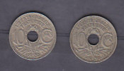 FRANCE - 3eme Republique - 10 Cts Lindauer (points Avant Et Apres La Date) 1938 Et 1939 - 10 Centimes