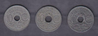 FRANCE - Etats Français - 10 Cts Lindauer - 1941 - 288a, B, C - 10 Centimes