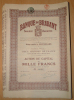 Lot 50 Stück Banque Du Barabant über Je 1000 BFR Von 1919 - Banque & Assurance