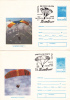 SKY DIVING, PARACHUTISME, 2X, 1994, COVER STATIONERY, ENTIER POSTAL, OBLITERATION CONCORDANTE, ROMANIA - Parachutting