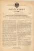 Original Patentschrift - R. Rau In Schiltigheim - Strassburg , 1899 , Gußsäulen Mit Hoher Tragfähigkeit , Säule !!! - Arquitectura