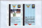 Romania-Magnetic Cards For 10 Trips By Metro In Bucharest-2 Pieces Used - Europa