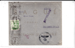 ESPAGNE - 1940 - ENVELOPPE De BARCELONA Avec CENSURES ESPAGNOLE + ALLEMANDE Pour L´ALLEMAGNE - - Marcas De Censura Nacional