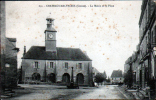 23 - CHASTELUS MALVALEIX - LA MAIRIE ET LA PLACE - Chatelus Malvaleix