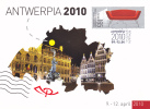 Iceland 2010 Exhibition Cards Antwerpia - Hillerod - Nordia - Special Cancellation - Cartas & Documentos