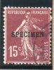 FRANCE : TP N° 189 ° - Cursussen