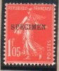 FRANCE : TP N° 195 * - Cursussen