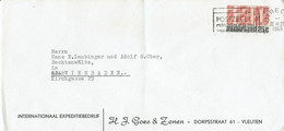 Niederlande / Netherland - Umschlag Echt Gelaufen / Cover Used (f1379) - Lettres & Documents
