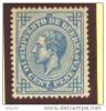 ES0184SASG-L3657TAN.España. Spain   .Espagne.ALFONSO  Xll .1876.(Ed 184) Sin Goma.LUJO - Unused Stamps