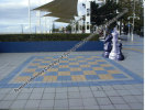 Giant Chess Board - Jeux D'echec Geant - The Entrance - NSW - Chess