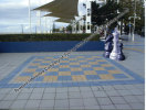 Giant Chess Board - Jeux D'echec Geant - The Entrance - NSW - Ajedrez