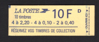 FRANCE -Carnet N°1501, Type Distributeur Dit  \"à Composition Variable\" (neuf, Non Ouvert) - Sonstige & Ohne Zuordnung