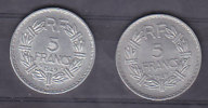 FRANCE - Gouvernement Provisoire - 5 Frs Lavrillier - 1949 Et 1949B - 5 Francs