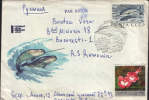 Russia-Postal  Cover 1971-Dolphins-accordance Triple-used - Dauphins
