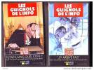 2 CASSETTES VIDEO  °°°°LES GUIGNOLS DE L´INFO °°° PUTAIN  MAIS QU´EL CON ET J´Y ARRIVE PAS - Séries Et Programmes TV