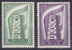 EUROPA - CEPT - Michel - 1956 - België - Nr 1043/44 - MNH** - 1956