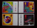 GB 1995 SCIENCE FICTION ISSUE Of 4 Stamps 25p-41p MNH. - Nuovi