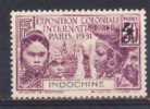 Indochina 1931 ** YT 181, Exposicion Intermacional Colonial Paris 1931 - Sonstige & Ohne Zuordnung