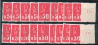 FRANCE : TP N° 1664b ** ( N° Rouge ) - Neufs