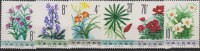 T)1982,CHINA,SET(6),MEDICINAL HERBS, XF MNH.- - Neufs