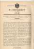 Original Patentschrift - Maschinenfabrik In Magdeburg - Buckau , 1900 , Sicherheitsventil !!! - Tools