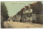 Carte Postale Ancienne Auneuil - Route De Nouaille - Café Gaillard Cramète, épicerie Mercerie - Auneuil