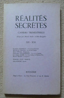 Réalités Secrètes XX-XXI - Franse Schrijvers