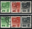 ● JAPAN 1952 / 62 - Aereo - N.° 24 / 26 Usati  - Cat. ? € - Lotto N. 24 /25 - Luftpost