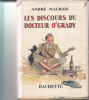 Bibliothéque Verte  Cartonné Jaquette 1937 André Maurois " Les Discours Du Docteur O'Grady " BE - Bibliotheque Verte