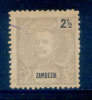 ! ! Zambezia - 1898 D. Carlos 2 1/2 R - Af. 14 - Used - Zambeze