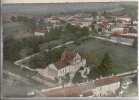 CARTE PHOTO EN AVION AU DESSUS DE MERIGNAC - GROUPE SCOLAIRE - VUE AERIENNE - Merignac