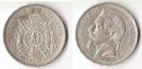 FRANCE  5  FRANCS 1868  ARGENT SUPERBE ! - 5 Francs