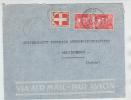 France Air Mail Cover Sent To Sweden Paris 27-6-1948 - 1927-1959 Briefe & Dokumente
