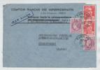 France Air Mail Cover Sent To Sweden Paris 26-7-1950 - 1927-1959 Covers & Documents